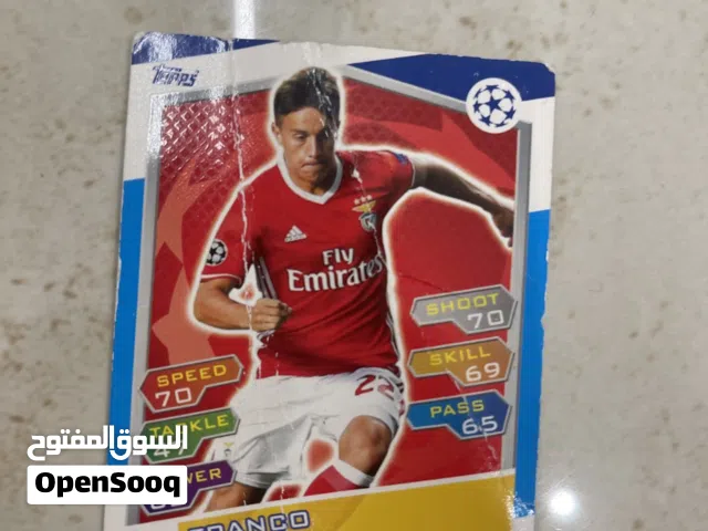 بطاقة فرانكو سيرفي الأصلية – بنفيكا – Topps دوري أبطال أوروب