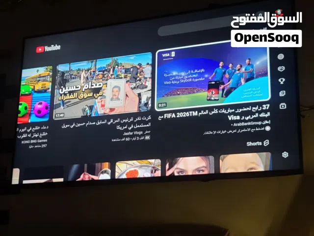 شاشة LG 65 انش وكاله موديل 2024 استخدام خفيف مرفق صوره  مع فاتوره سعر الشراء 490