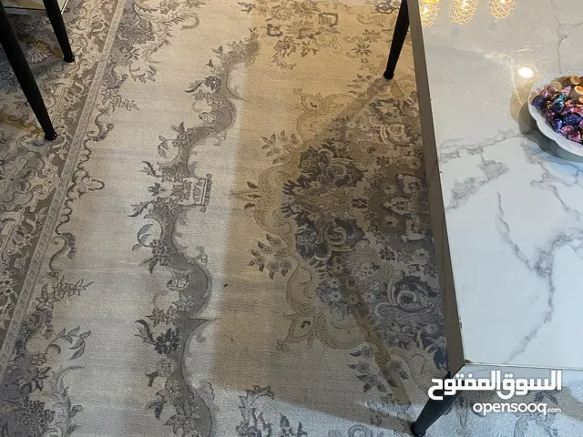 سجادة اون رمادي مقاس 3x4