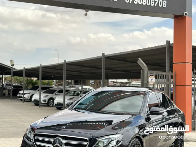 مرسيدس E350 AMG 2019 فحص كامل وارد المانيا لون اسود اعلى فئة بحالة الوكالة