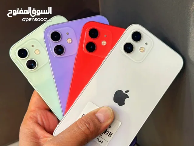 iPhone 12 64 GB البطاريات من 88-93 مكفول اسبوعين