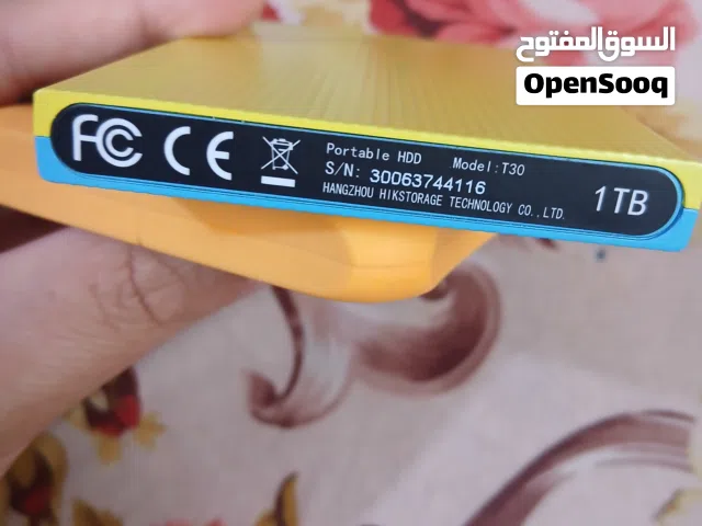 للبيع هارد HDD  1000 گيگا  واحد تيرا للأكس بوكس سيريس او البلي