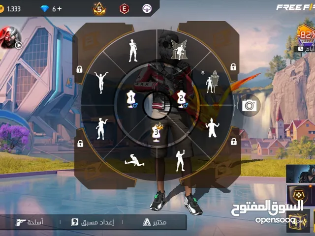 Free Fire Accounts and Characters for Sale in Irbid