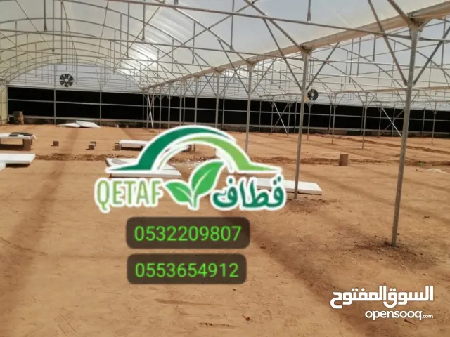 شركة قطاف للبيوت المحمية والصالات الزراعية  نبني لك مستقبل الزراعة