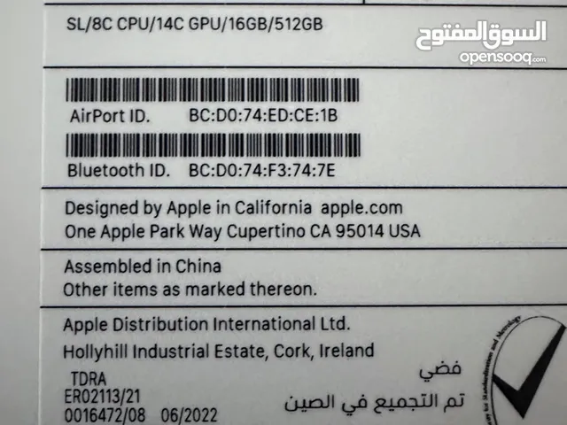 MacBook Pro 14 512