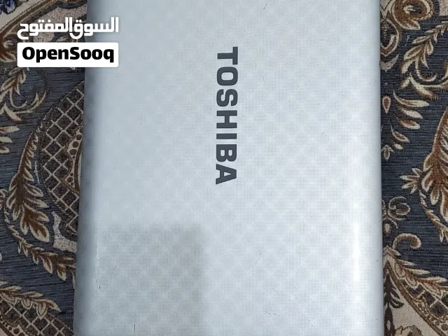 جهاز لابتوب توشيبا core i5 الجيل الثاني استخدام شخصي نظيف جدا سعة الهارد256GB