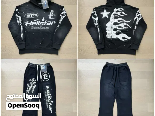 Hellstar 2 piece suits multiple colorways 190 dhs each sizes from S to XL