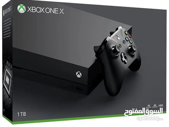 Xbox One X للبيع - جهاز واحد فقط بحالة ممتازة éta 9.5/10 ما هديه airpods