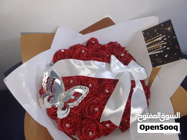 بوكيهات ورد ساتان