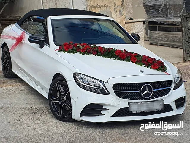 Convertible Mercedes Benz in Amman