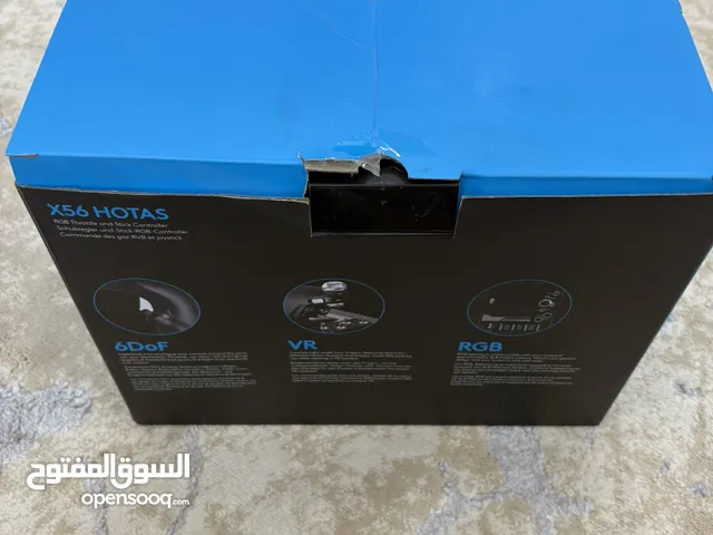 X56 hotas flight logitech rgb for pc & ps