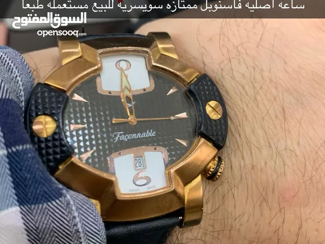 ساعه سويسريه اصليه فاسنوبال مستعمله البيع للضروره