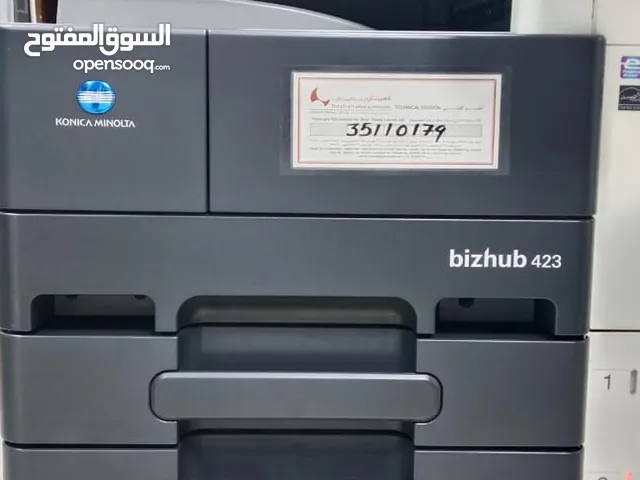 مكينة تصوير كونيكا مينولتا مستعملة لون أسود 423 Konica Minolta Bizhub423 السعر 1870ريال