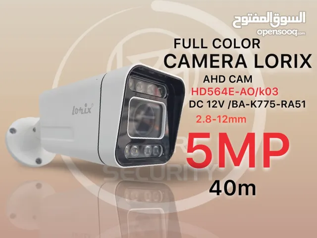 كاميرا مراقبه لوريكس CAMERA LORIX 5MP FULL COLOR  HD564E-AO/k03  DC 12V /BA-K775-RA51 2.8-12mm
