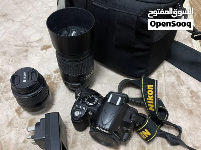 كاميرا نيكون 3100D مع كامل ملحقاتها ب ارخص سعر 110 قابل