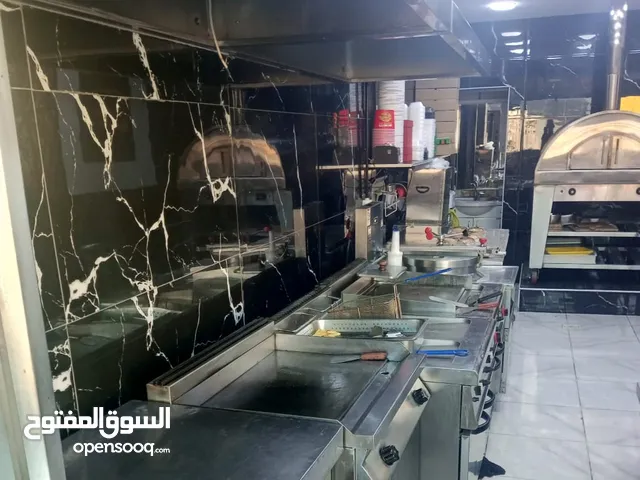 مطعم للبيع مجهز بل كامل شاورما بروستد سناك بيتزا