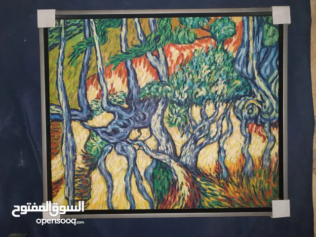 لوحات رسم يدوي مع اطار