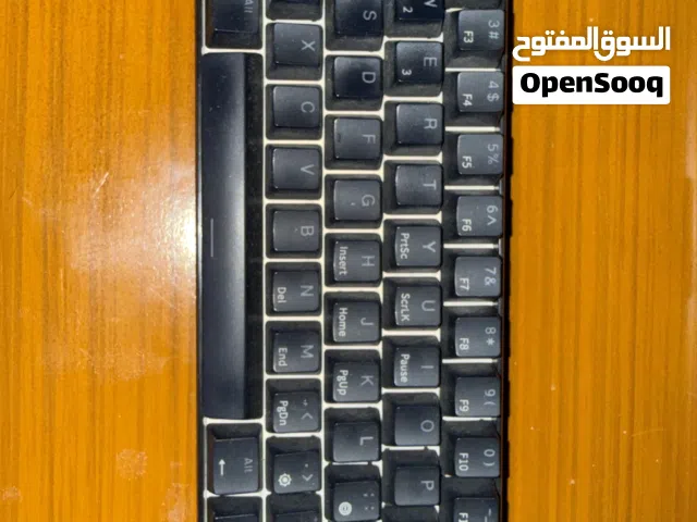 Royal kludge 60% mechanical  كيبورد keyboard. Bluetooth and usb c