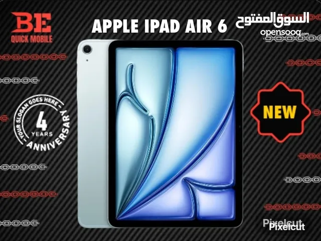 iPad Air 6 11 inch 128G Brand New - ايباد اير 6 11 انش 128 جيجا