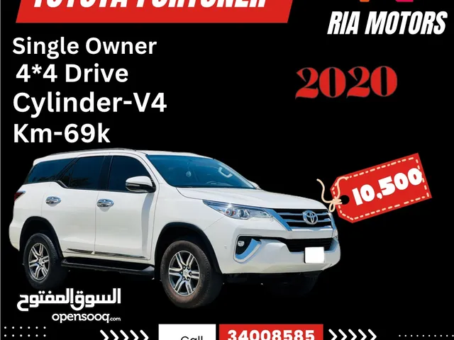 Toyota Fortuner 2020 Model/4*4 drive/for sale