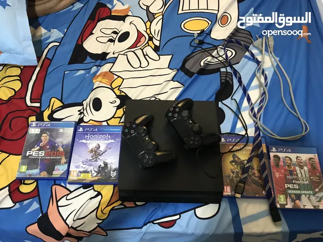 PS4slim مستعمل 500جيجا