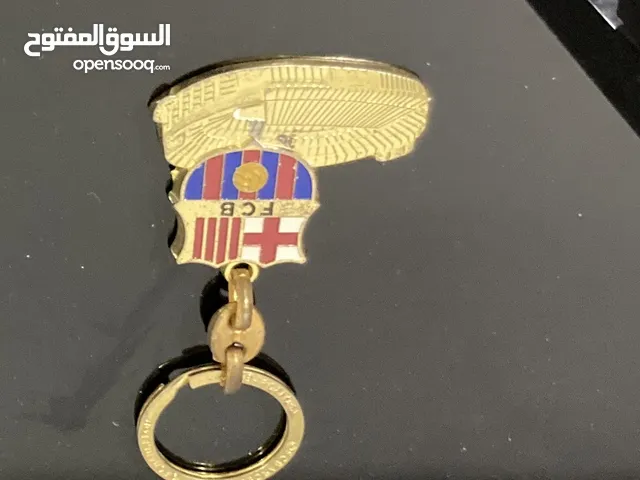 ميدالية مفتاح على شكل فريق برشلونة