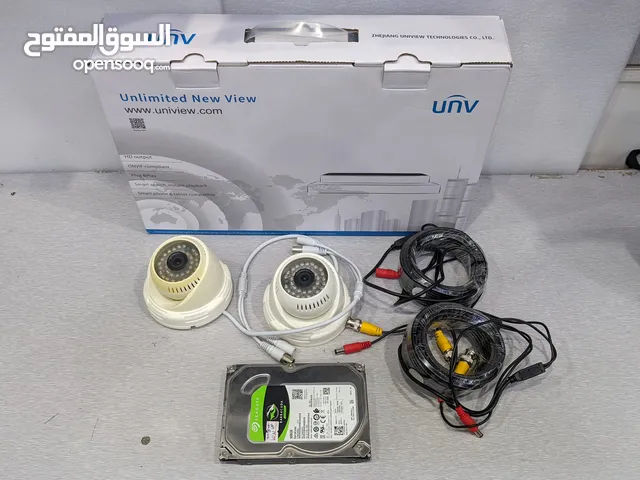 CCTV System Full Kit Channel New DVR + 2 Cameras Cables