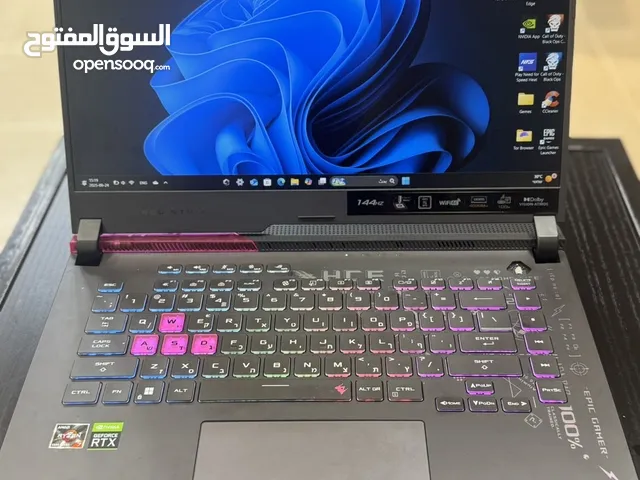 Asus rog strike للبيع مستعمل اخو جديد استعمل لمده قصيره