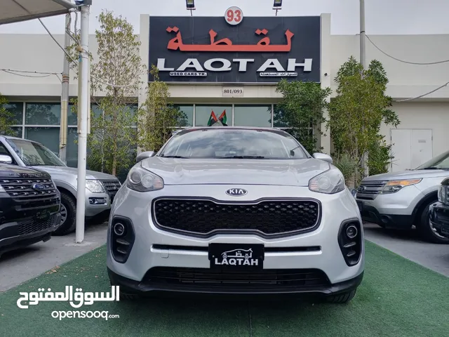 كيا سبورتاج GDIموديل 2017خليجى جناح خلفى رنجات حساسات شاشةكاميرا خلفيةكشافات ضباب بحالة ممتازة