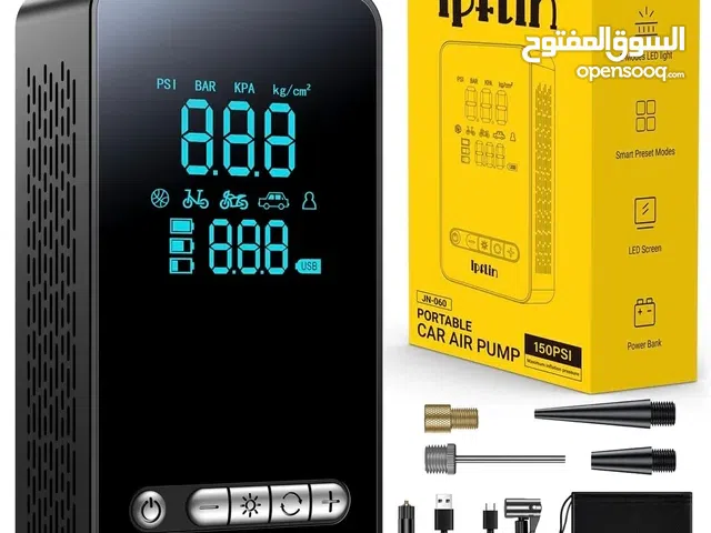 منفاخ اطارات شحن وبور بنك