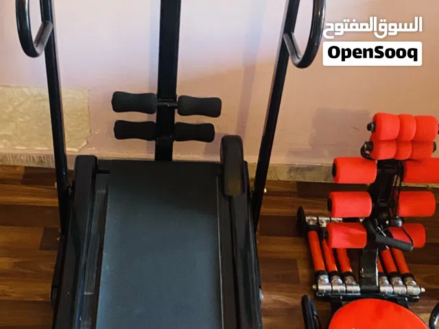 جهاز سير يدوي  + جهاز رياضي متعدد الوضائف