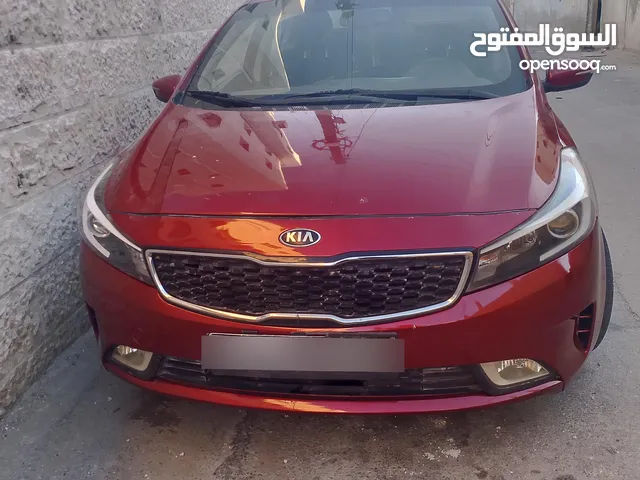 كيا سيراتو اوتوماتيك 2017 بحاله ممتازة وترخيص لأخرىشهر شباط
