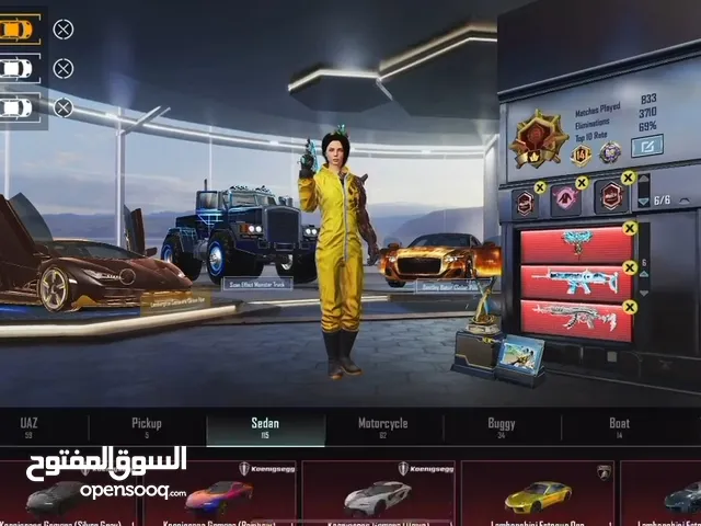 MD'S STORE PUBG ACC AVAILABLE/F2F POSSIBLE/LOBBY MEET POSSIBLE/(132,000 AED) (35942.82 USDT)