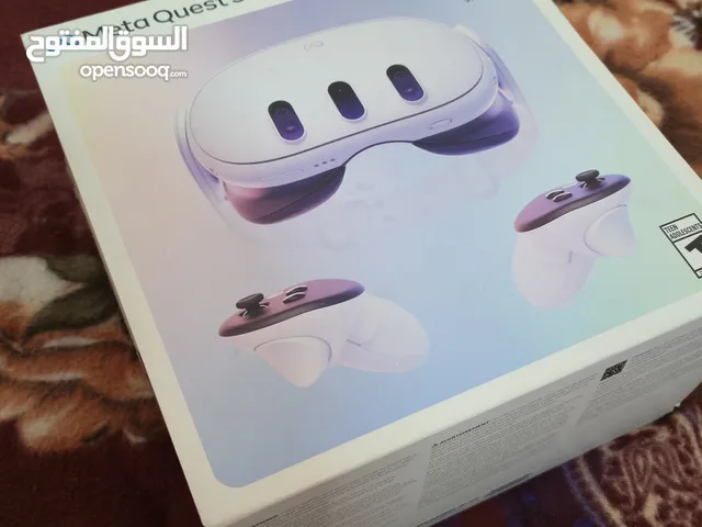 Meta quest 3 512GB + charger تم شراءها بنهاية شهر أربعة