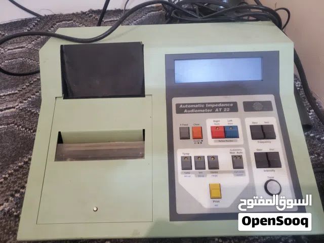 جهاز قياس معاوقة الأذن وتخطيط السمع اللغوي والنغمي (Automatic Impedance Audiometer AT