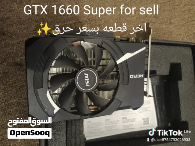 Gtx 1660 Super for sell