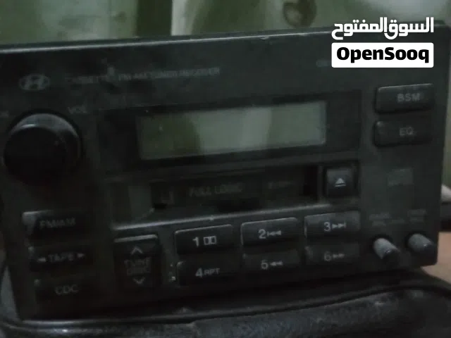 مسجل هونداي وكالة أصلي كاسيت + راديو FM/AM حالة جيدة وشغال مناسب للسيارات القديمة أو الوكالة السعر30