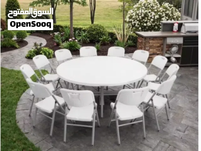 New Brand Furnture 4ft 5ft 6ft Cheap Outdoor Picnic Folding Table With Metal Legs Folding Portable P