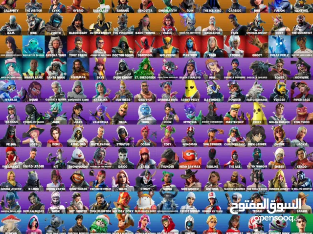 حساب فورت نايت للبيع