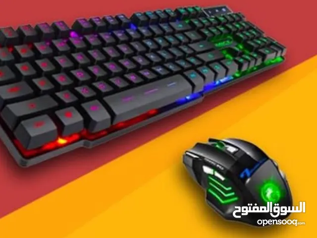 ماوس وكيبورد مستعمل اسبوع واحد بس نضيف ويعتبر جديد