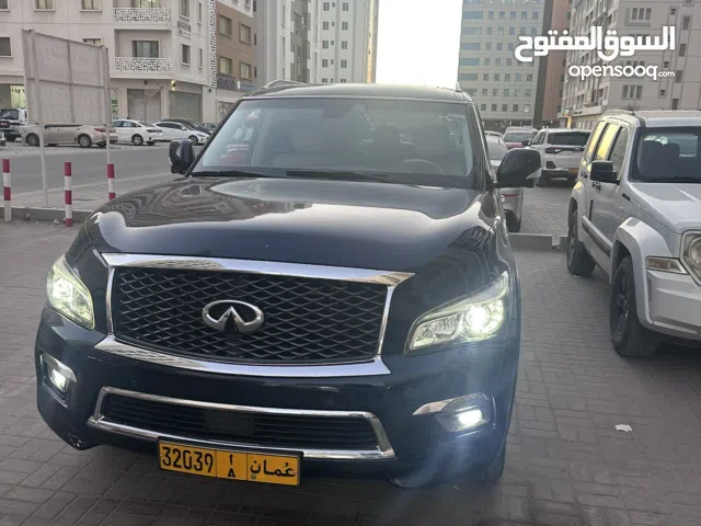 Infiniti QX80 GCC Specs 2015  انفنتي وكالة  عمان بدون حوادث