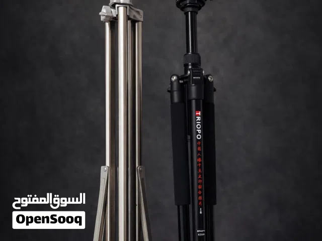 ترايبود كاميرا وترايبود اضاءة