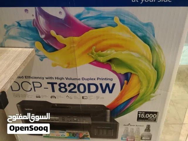 طابعة Brother DCP-T820DW. ملون