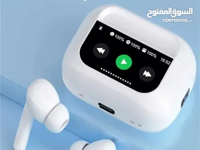 Touch Screen Bluetooth Headset With Screen TWS Active Noise Reduction