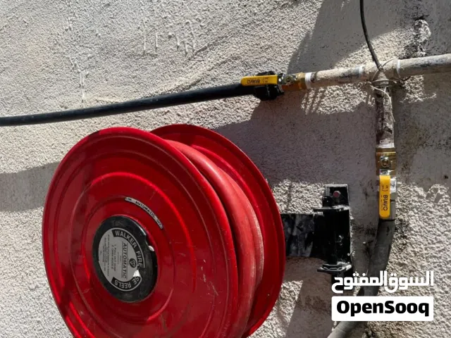 بيب الدفاع المدني انش الطول 30متر الاستاند والروول والوولف
