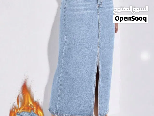 تنورة جينز كاجوال