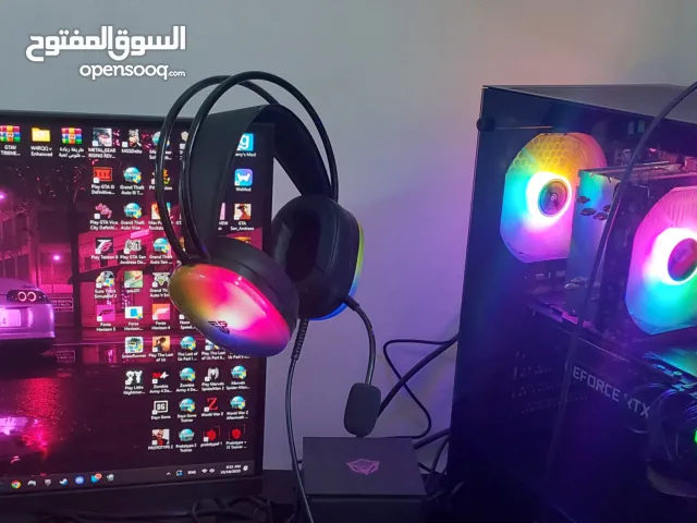 جهاز كمبيوتر GAMEING فخامة فحص كامل نظيف شبه جديد الله يبارك للجادين فقط لاصحاب الذوق الرفيع