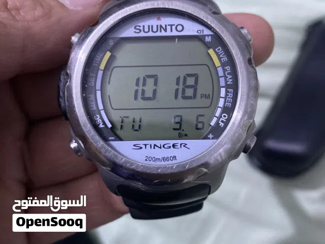سنتو غواصين تيتانيوم سير مطاط إلكتروني حجم كبير
