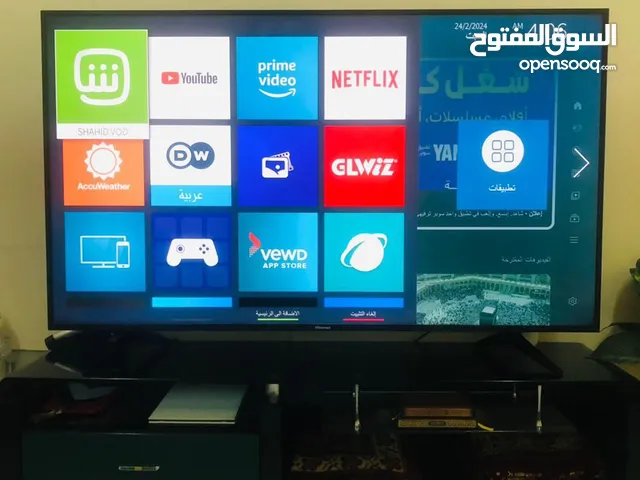 Smart tv screen 65 inch with table
