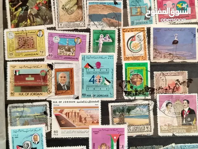 طوابع بريدية قديمة